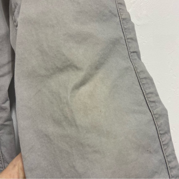 Old Navy Skinny Chino Pants Boys 7 Uniform Dress Pants Gray - Picture 3 of 5